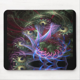 Tapis De Souris Rubans Mousepad de fractale