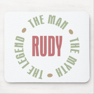 Tapis De Souris Rudy l'homme le mythe la légende