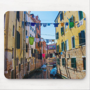 Tapis De Souris Rue à Venise avec lave-linge Italie