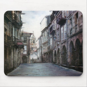 Tapis De Souris Rue du Billard (Santiago de Compostela)