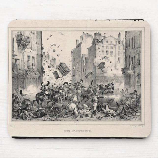 Tapis De Souris Rue Saint-Antoine (Devant)