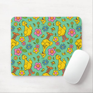 Tapis De Souris Rue Sésame Big Bird & Little Bird Motif