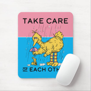 Tapis De Souris Rue Sésame Big Bird Prenez soin de vous
