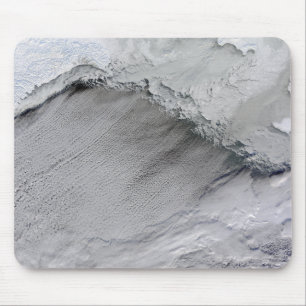 Tapis De Souris Rues de glace de mer et de nuage en mer de Béring