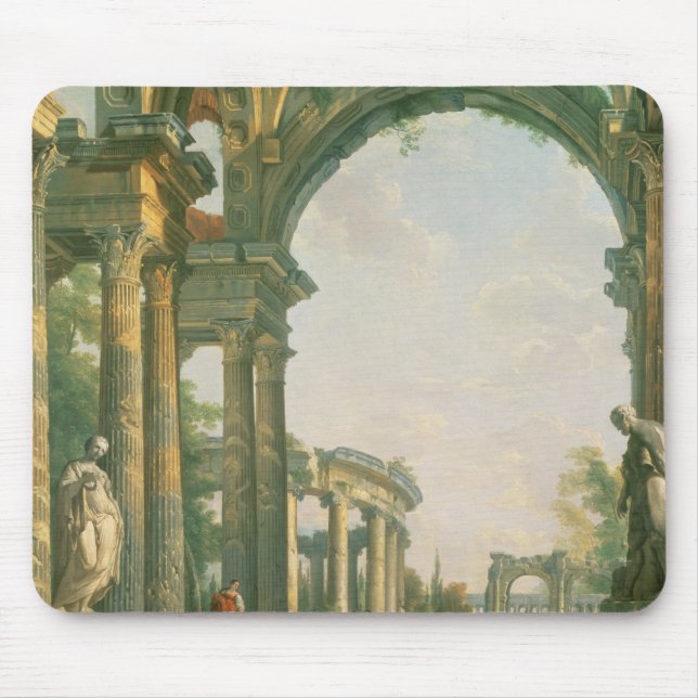Tapis De Souris Ruines classiques, XVIIIème siècle (Devant)