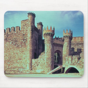 Tapis De Souris Ruines du château des chevaliers Templar
