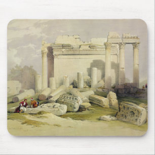 Tapis De Souris Ruines du portique oriental du temple du Baal