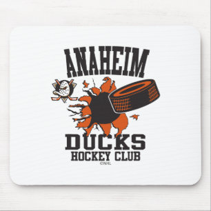 Tapis De Souris Rupture de palet de hockey des Ducks d'Anaheim sou