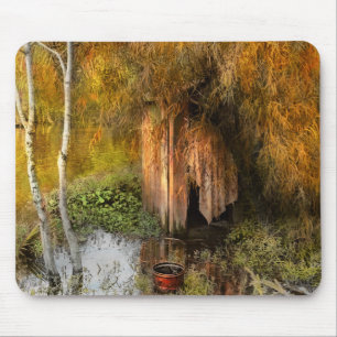 Tapis De Souris Rural - Cabinet d'aisance - Danger d'eau 1938