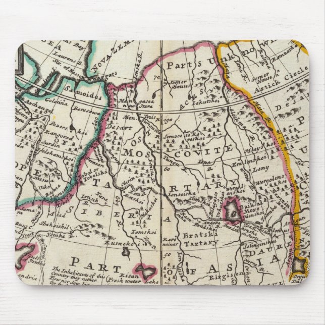 Tapis De Souris Russie, Kazakhstan, Asie (Devant)