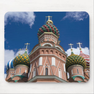 Tapis De Souris Russie, Moscou, Carré rouge. St Basil's 2
