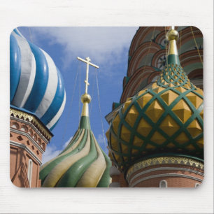 Tapis De Souris Russie, Moscou, place Rouge. Saint-Basile