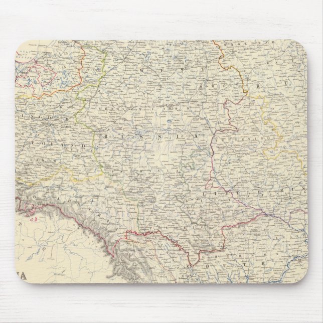 Tapis De Souris Russie Sud-Ouest, Pologne (Devant)