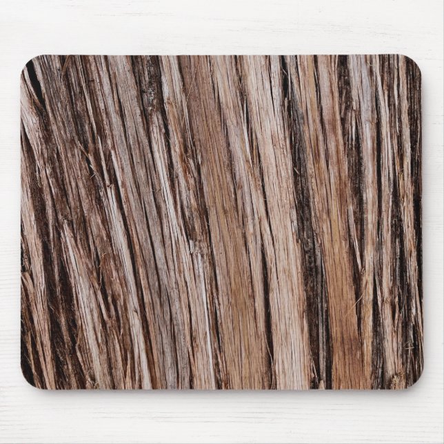 Tapis De Souris Rustic cedar bark, nature tree outdoors  (Devant)