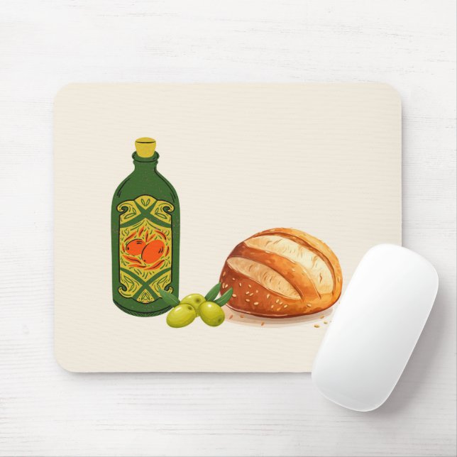 Tapis De Souris Rustique italien (Avec souris)