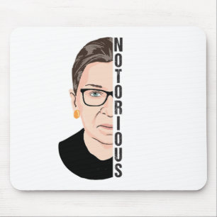 Tapis De Souris Ruth Bader Ginsburg, célèbre RBG, célèbre