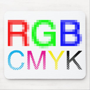 TAPIS DE SOURIS RVB CMYK