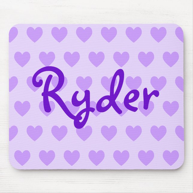 Tapis De Souris Ryder en violet (Devant)