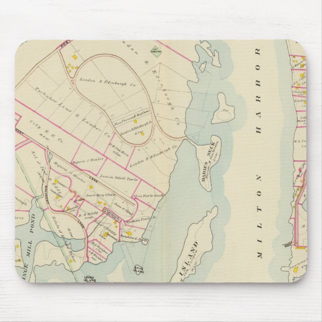 Tapis De Souris Rye, New York (Devant)