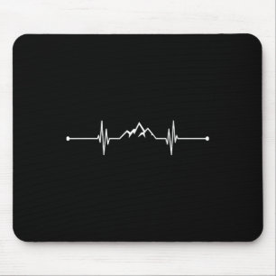 Tapis De Souris Rythme de la montagne Graphique Randonnée Voyage A