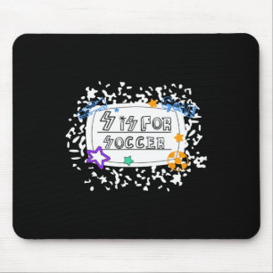 Tapis De Souris S est pour Soccer Composition Cahier de jeu enseig