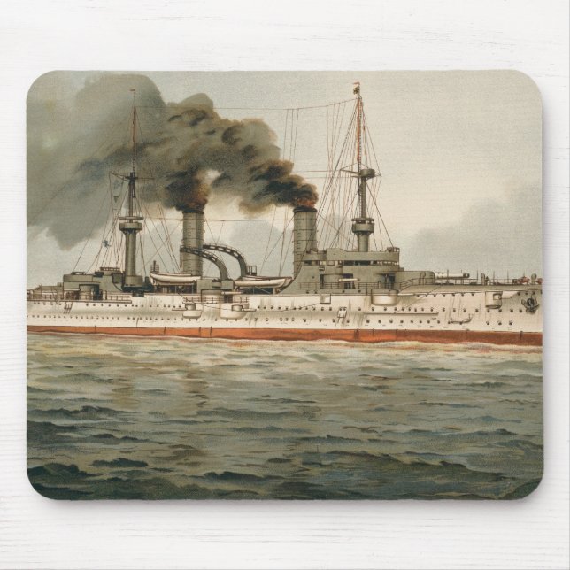 Tapis De Souris S.M. Kreuzer "Furst Bismarck" de Grosse (H.M. (Devant)