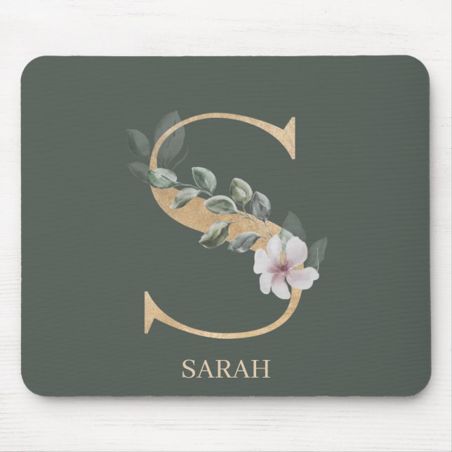 Tapis De Souris S Pad de souris Floral (Devant)