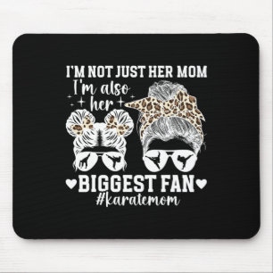 Tapis De Souris Sa plus grande fan maman de karaté mère de karaté