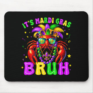 Tapis De Souris Sa tenue de Mardi Gras drôle d'écrevisse pour garç