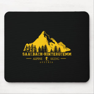 Tapis De Souris Saalch Hinterglemm Autriche Station de ski Ski alp