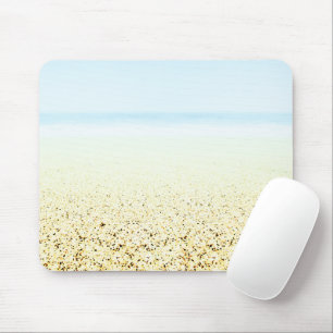 Tapis De Souris Sable et mer Calme Côté