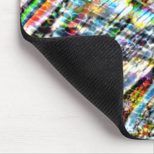 Tapis De Souris Sac coloré avec des patchs de couleurs vives