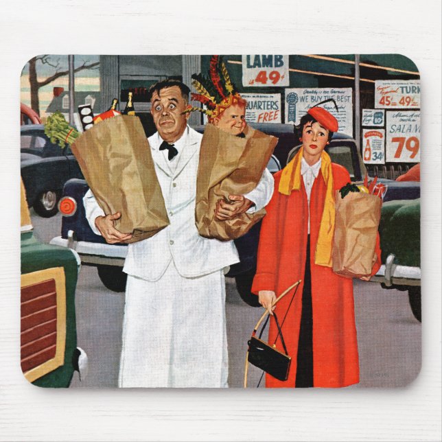 Tapis De Souris Sac complètement de problème (Devant)