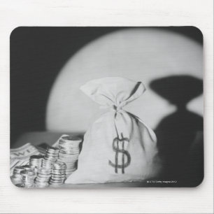 Tapis De Souris Sac d'argent