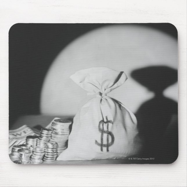 Tapis De Souris Sac d'argent (Devant)