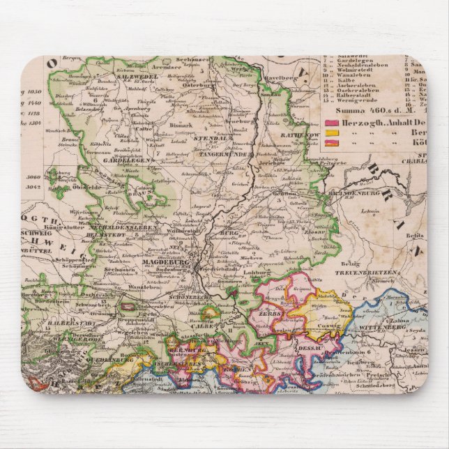 Tapis De Souris Sachsen, Anhalt (Devant)