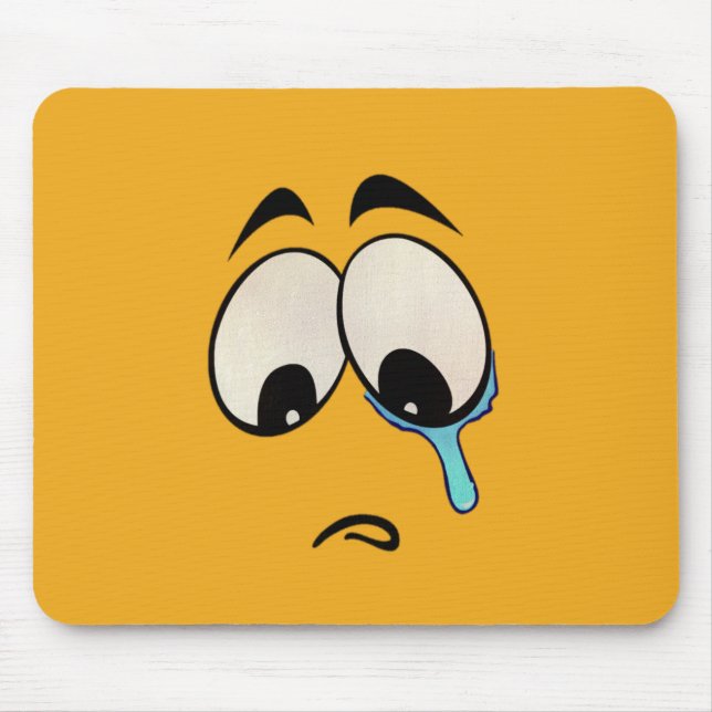 Tapis De Souris Sad Emoji (Devant)