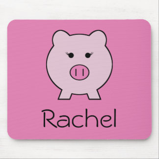 Tapis De Souris Sadie le ~ rose Kawaii Girly mignon de porc