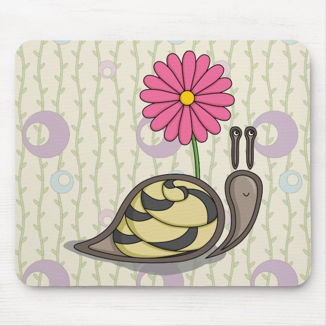 Tapis de souris Sadie l'escargot (Devant)