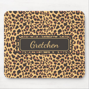 Tapis De Souris Safari Jungle Imprimer Cheetah Mousepad
