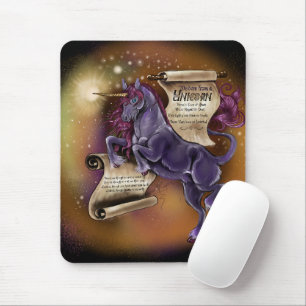 Tapis De Souris Sagesse d'une licorne, mousepad