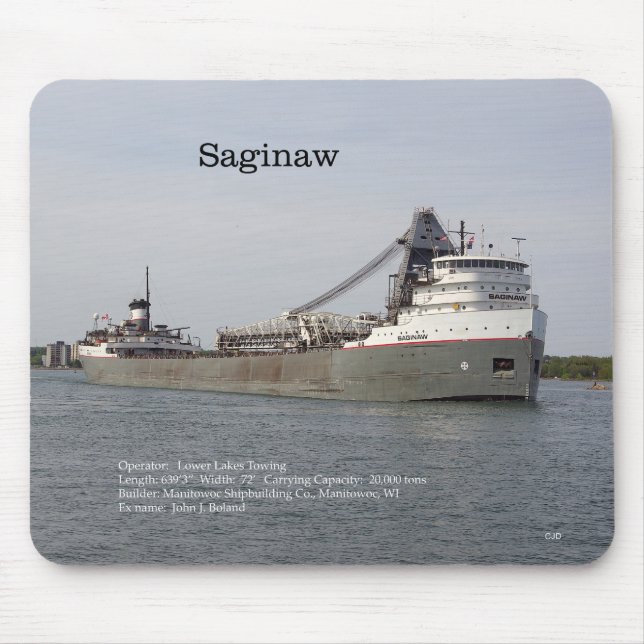 Tapis De Souris Saginaw mousepad (Devant)