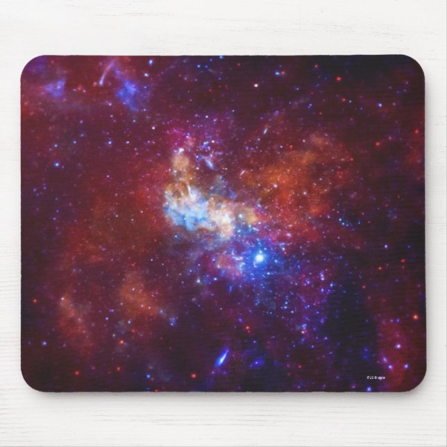 Tapis De Souris Sagittaire une image de galaxie de manière (Devant)