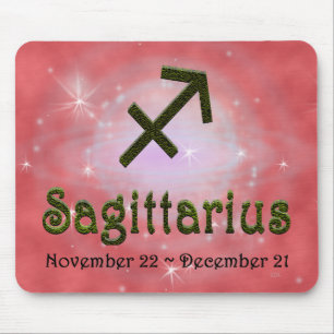 Tapis De Souris Sagittarius couleur Pick Sagittarius Zodiac
