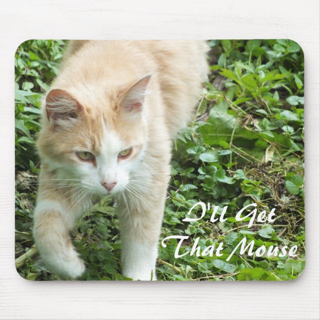 Tapis De Souris Sahara Jungle Cat Mouse Pad (Devant)