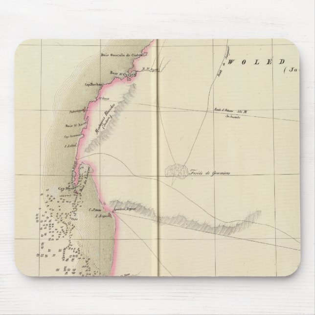 Tapis De Souris Sahara occidental, Afrique 12 (Devant)
