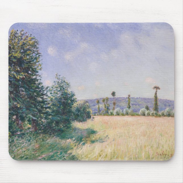 Tapis De Souris Sahurs Meadows dans le soleil du matin (Devant)