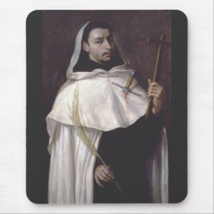 Tapis De Souris Saint Ange de Jérusalem Martyr et Prêcheur