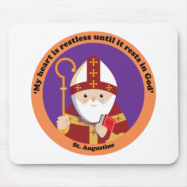 Tapis De Souris Saint Augustin d'Hippone (Devant)