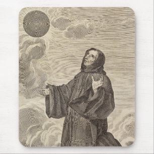 Tapis De Souris Saint Benoît de Nursie Père du monachisme